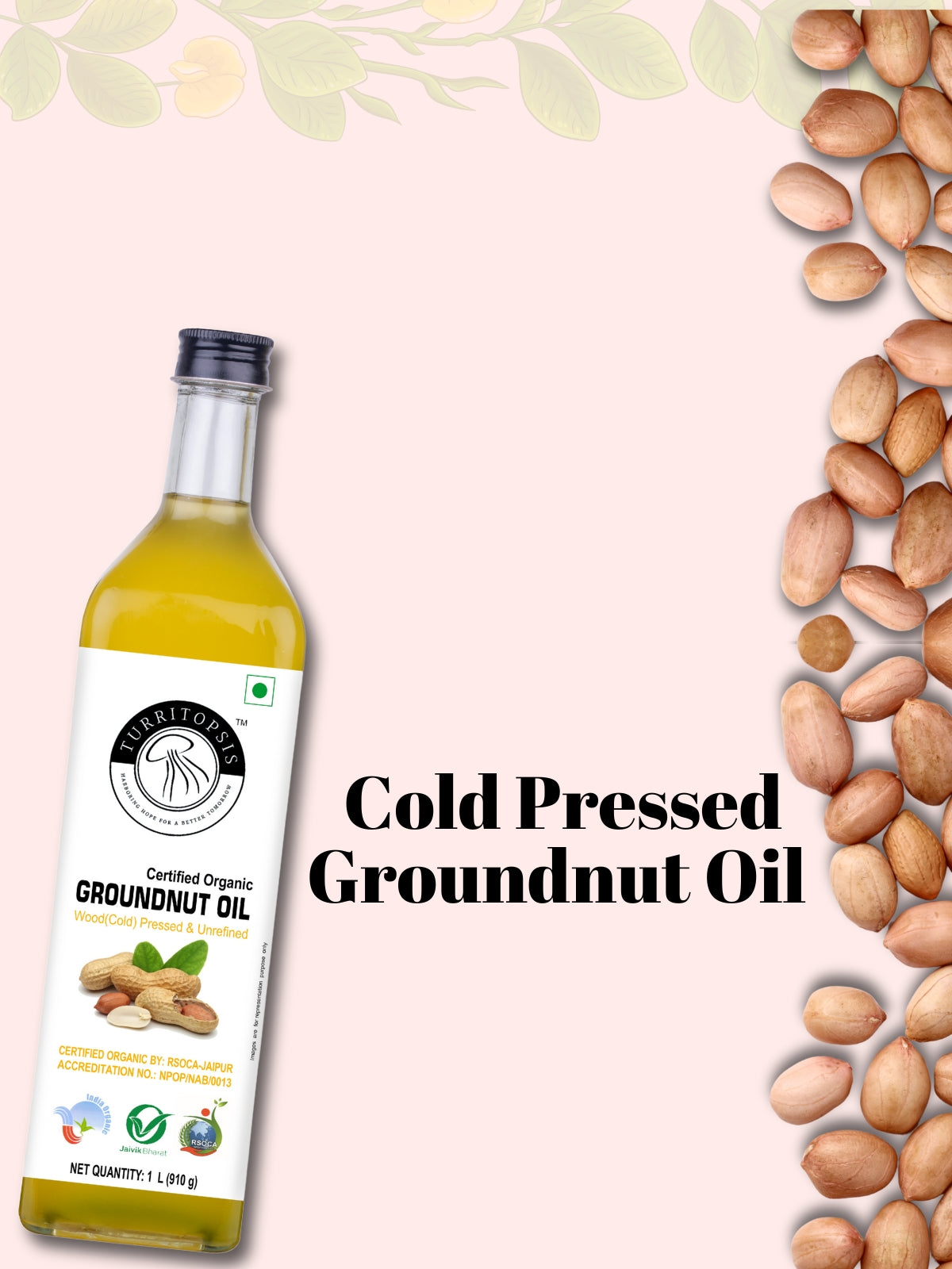 Ground nut oil Kachi ghani