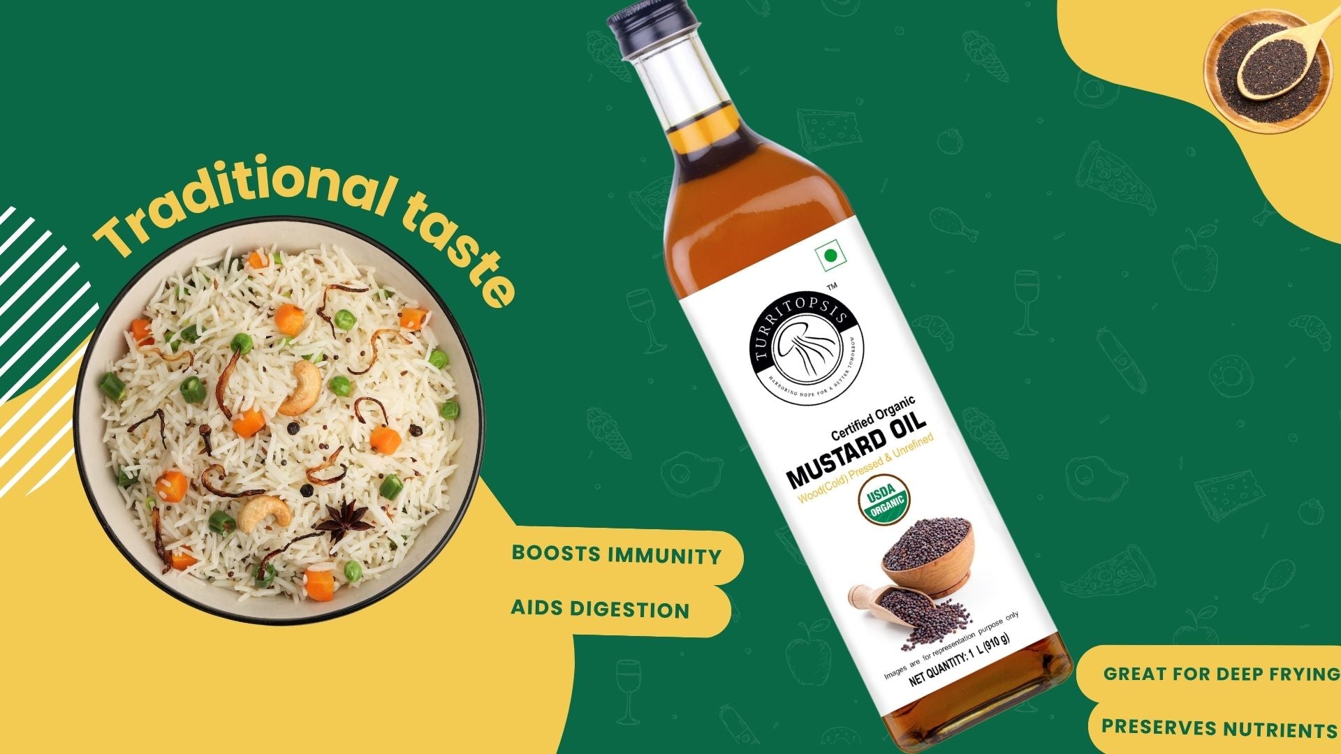 organic mustard oil kachi ghani