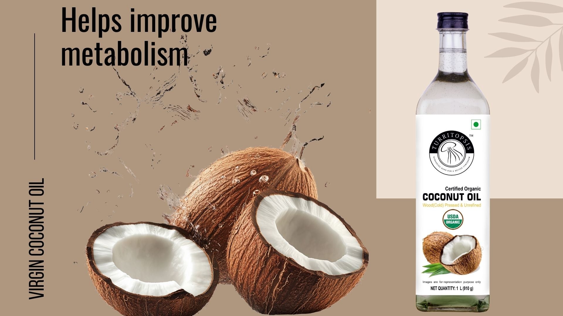 organic virgin coconut oil cold pressed