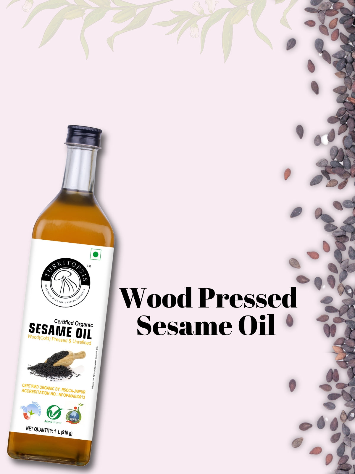 Sesame oil cold pressed