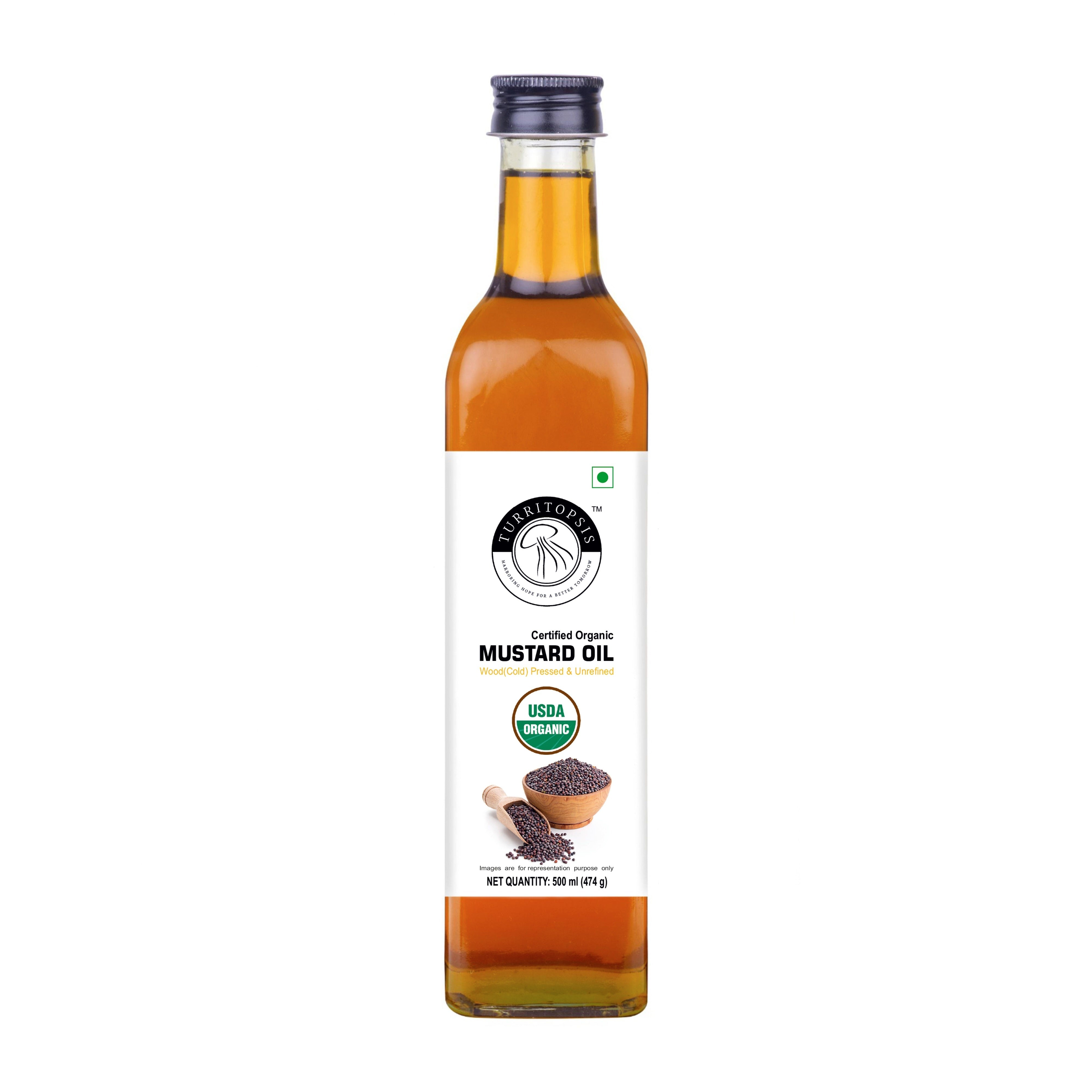 wood pressed mustard oil 500 ml