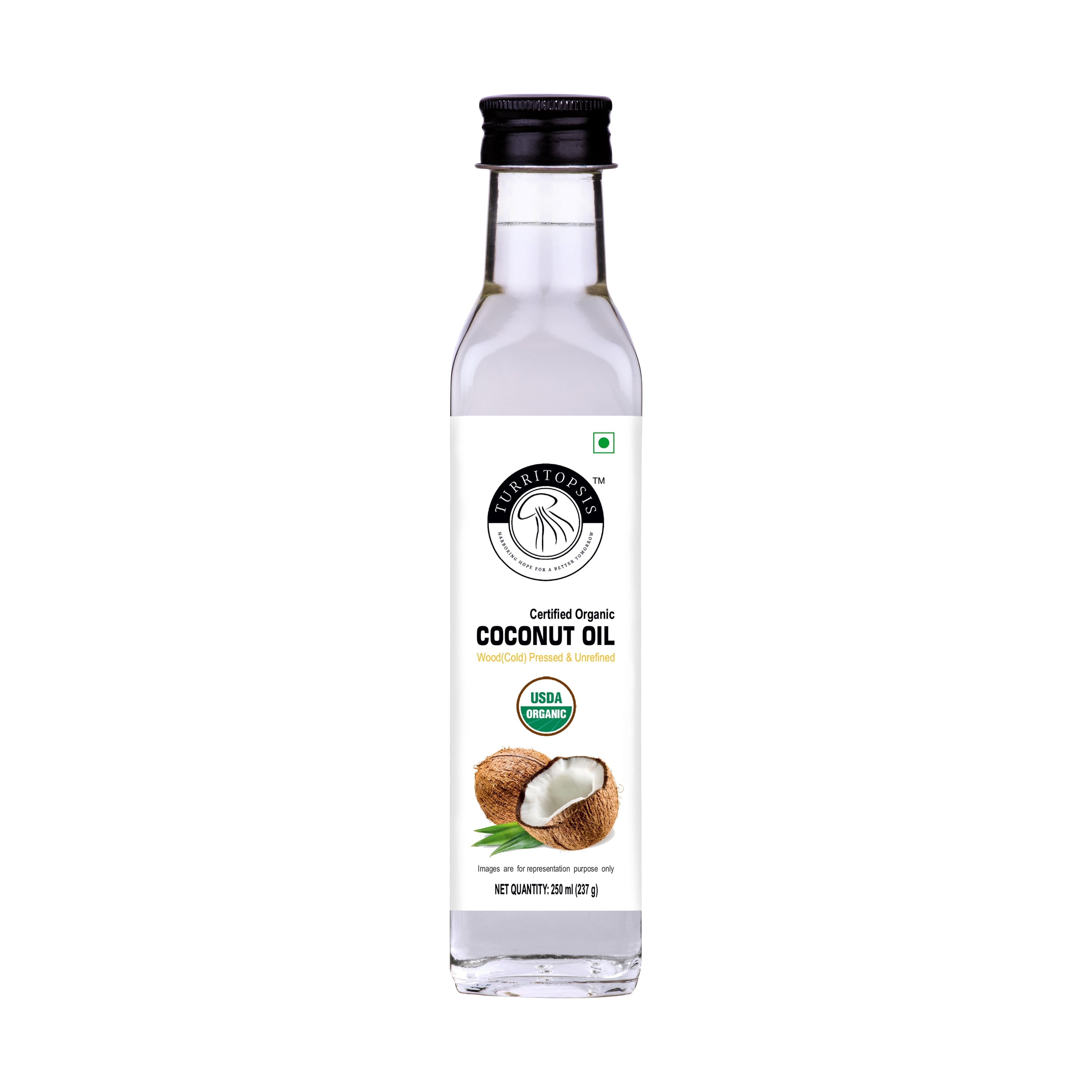 cold pressed coconut oil 250 ml