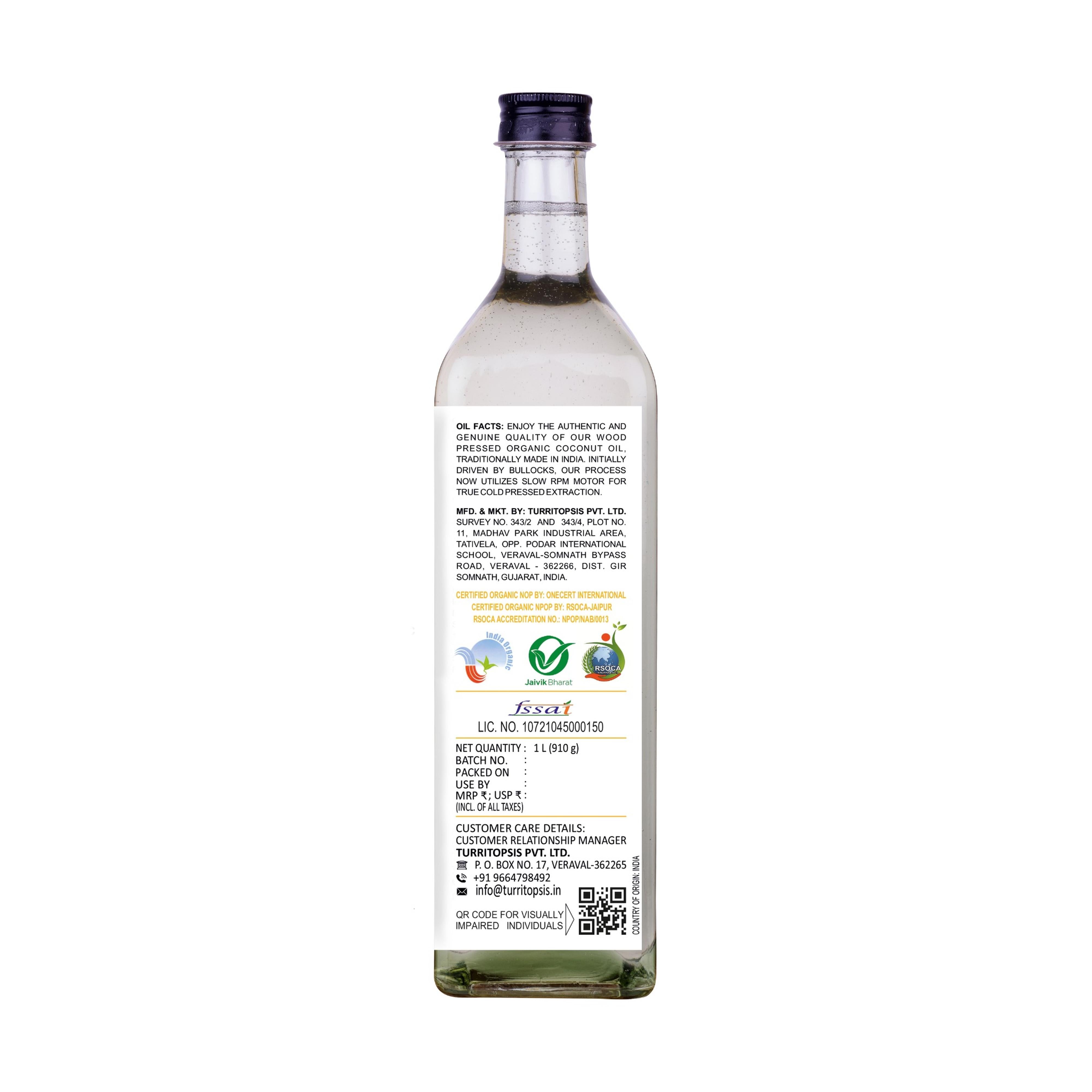 kachi ghani cold pressed coconut oil