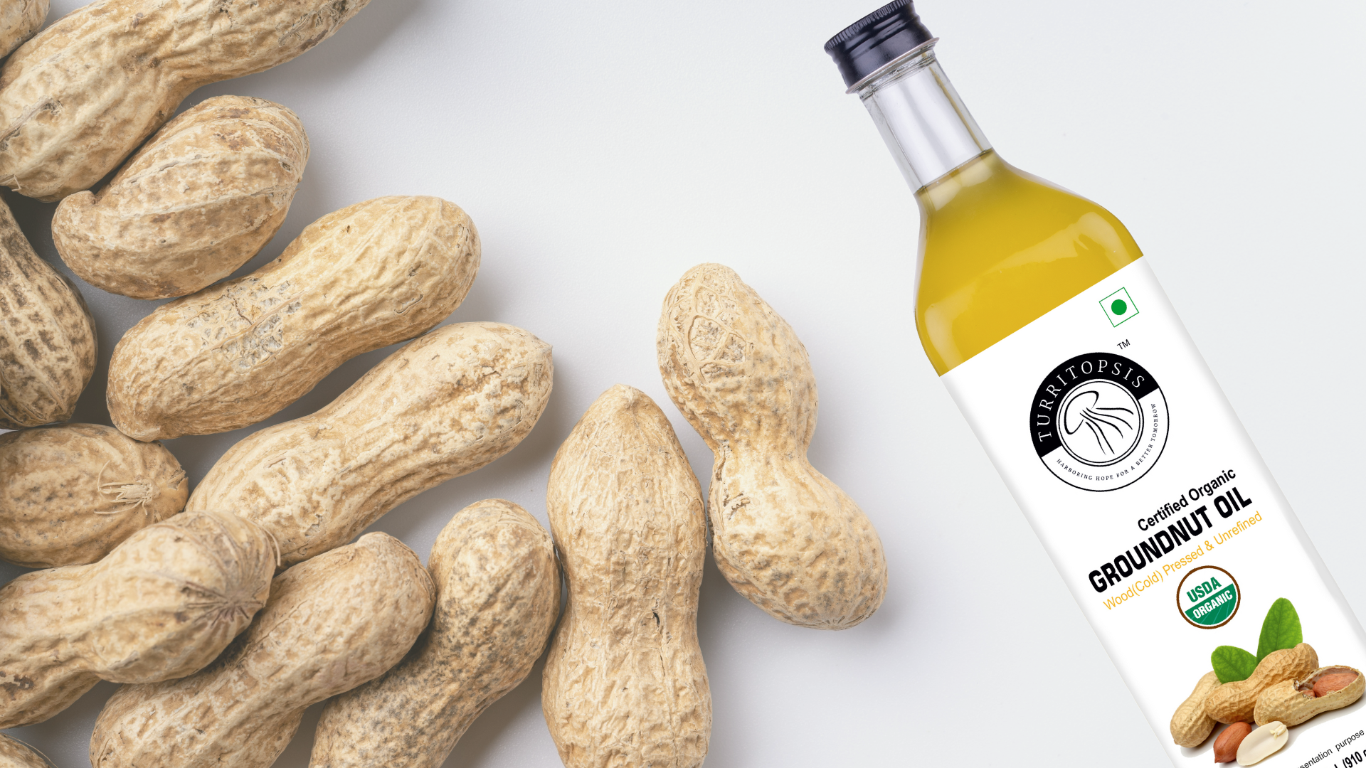 organic groundnut oil cold pressed